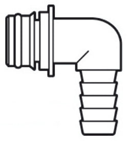 Portagomma 90° Ø mm 14