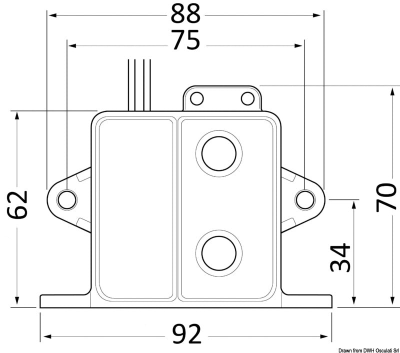 Sensore elettronico 12/24 V in blister