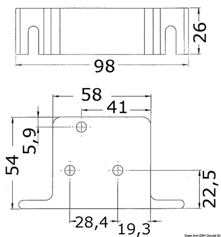 Interruttore autom. per pompe di sentina