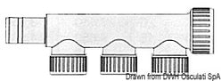 Collettore Hydrofix 3 derivazioni 22 mm