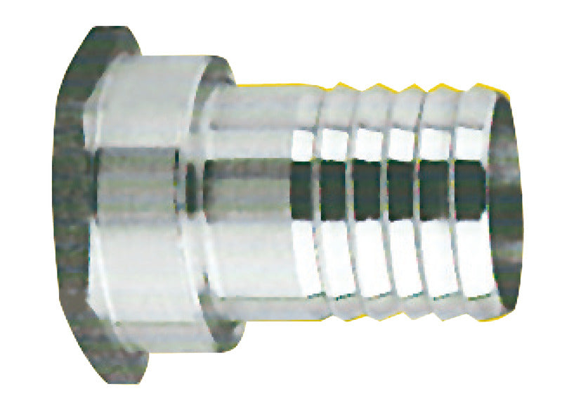 Portagomma inox femmina 1 1/4 x 40 mm