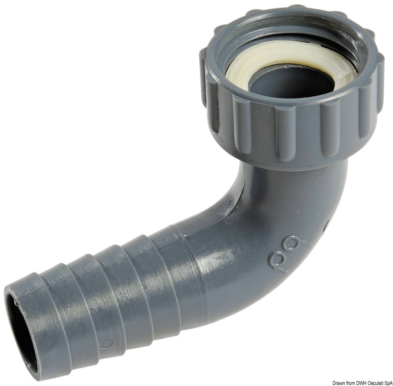 Portagomma diritto femmina 3/8 x 12 mm