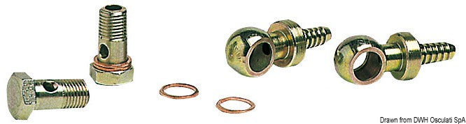 Kit 2 raccordi 8 mm