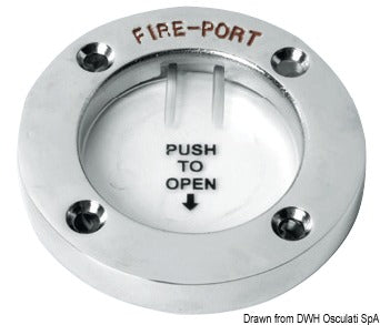 Portellino Fire Port inox
