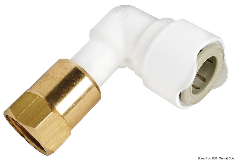 Gomito filetto da 1/2 BSP femmina