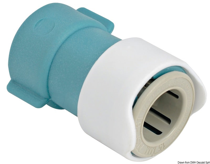 Adattatore plastica 3/8 BSP Whale