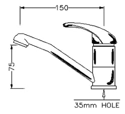 RUBINETTO MISCELATORE LAVABO