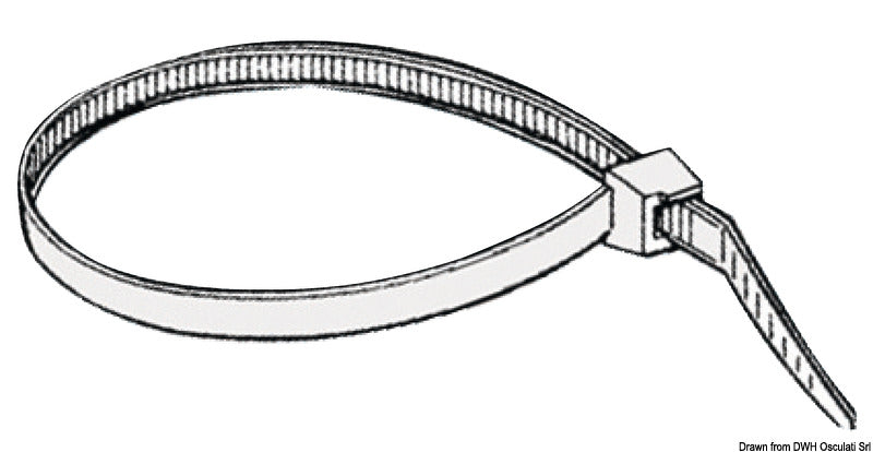 Fascetta nera 12,5x225
