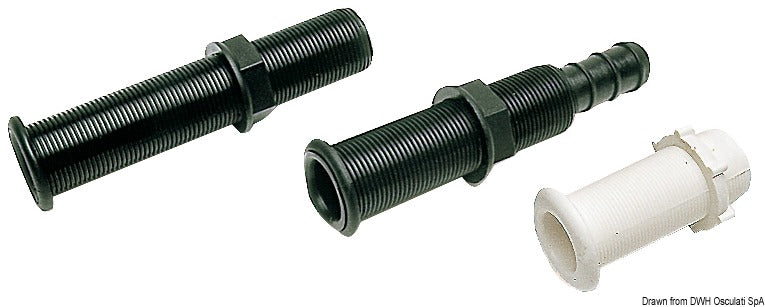 Boccola per scarico bianca 22,7 x 78 mm