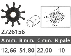 GIRANTE JABSCO 18673-0001