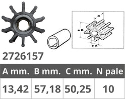 GIRANTE JABSCO RIF. OR.50461-1001