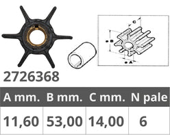 GIRANTE YAMAHA/SELVA 4T 6-8 HP