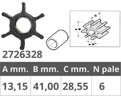 GIRANTE HONDA 4T 5-7,5-8-10 HP