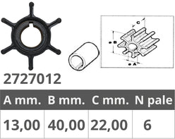 GIRANTE YAMAHA-MERCURY 2/4T 8-15 HP