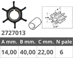 GIRANTE YAMAHA-MARINER 2T 6-15 HP