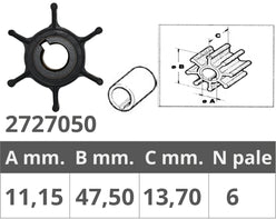 GIRANTE YAMAHA 2T 2 HP