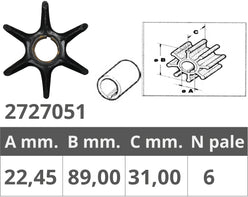 GIRANTE YAMAHA/MERCURY/SELVA 2/4T