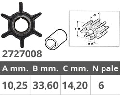 GIRANTE MERCURY 2T TOHATSU 2/4T