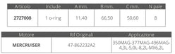 GIRANTE MERCRUISER 8.1S - 496MAG