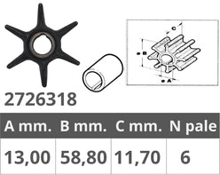 GIRANTE MERCURY 4T 9,9-15 HP