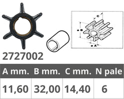 GIRANTE MERCURY 2T DA 4 A 9 HP