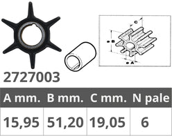 GIRANTE MERCURY 2T 20 HP