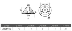 OGIVA PER ELICA FLEX-O-FOLD