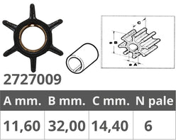 GIRANTE MERCURY 2T 6-9,8 HP