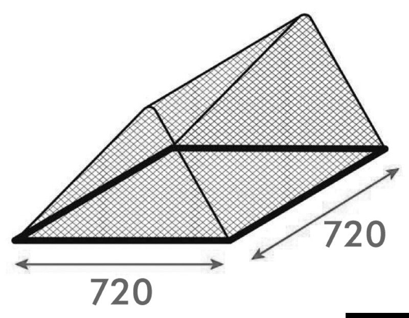 Telo antizanzare per entrata 720 x 720 mm