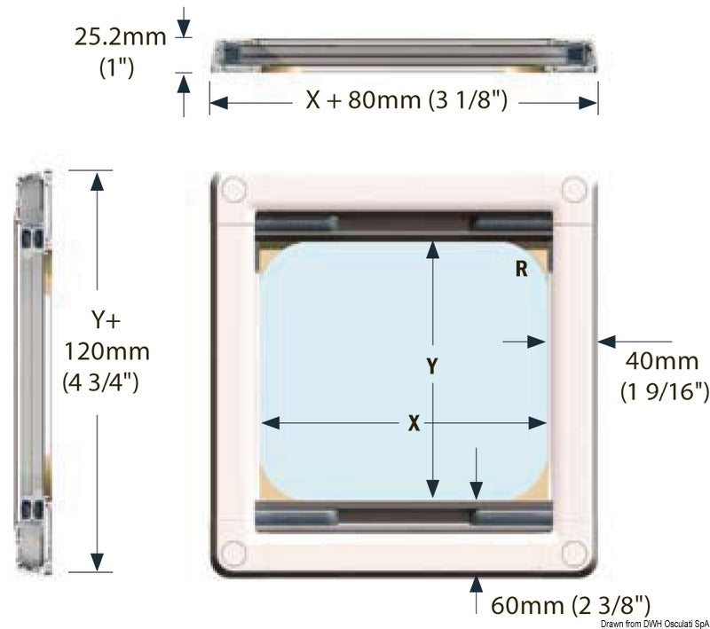 Pleated Screen x Bomar 1039 W