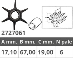 Girante Suzuki 2T DT 40-50-60-65