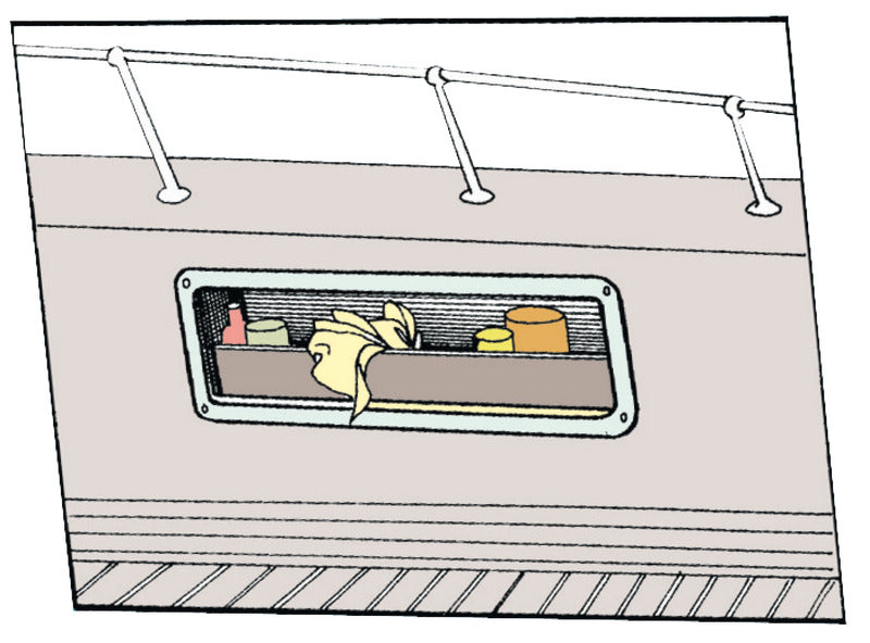 Tasca laterale 540 x 244 x 120 mm