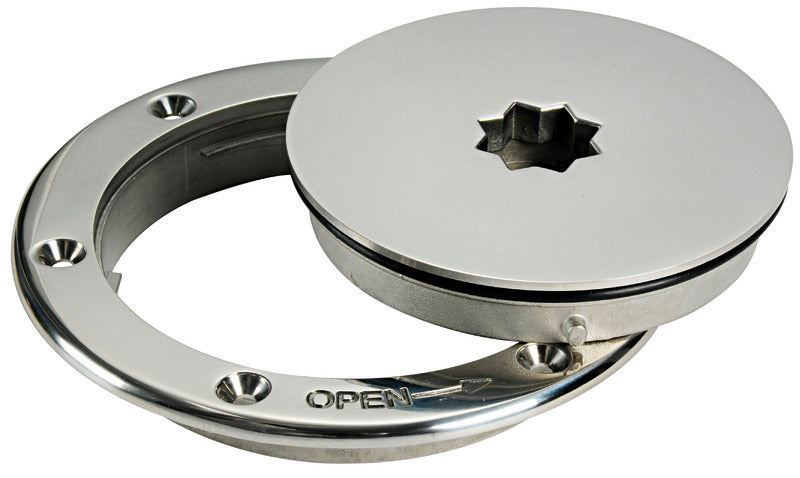 Botola ispezione AISI 316 passaggio 120 mm