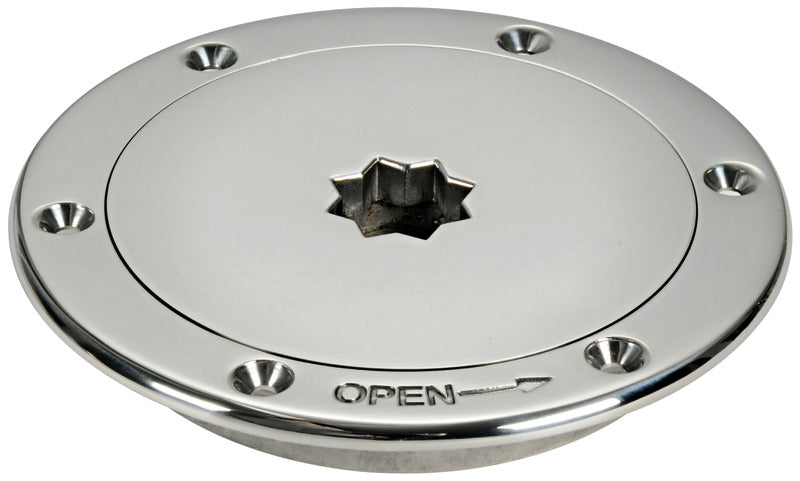 Botola ispezione AISI 316 passaggio 120 mm