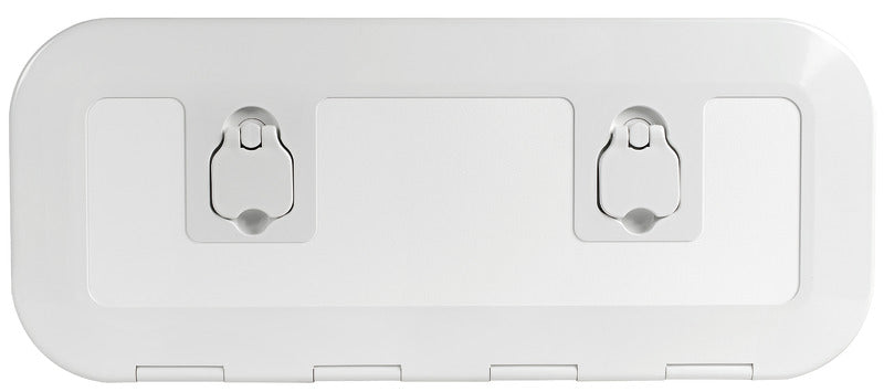 Portello a filo RAL 7042 600 x 250 mm