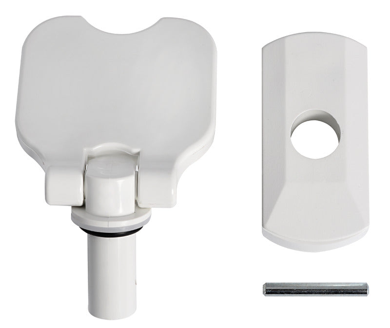 Maniglia bianca di ricambio L66