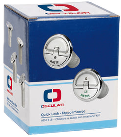 Tappo imbarco Quick Lock Diesel mm 50