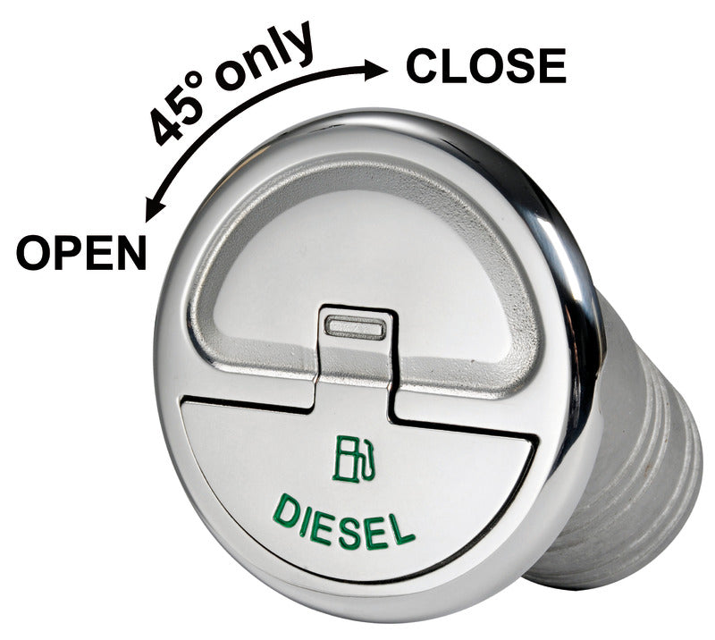 Tappo imbarco Quick Lock Diesel 30° mm 50