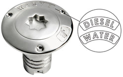 Tappo imbarco inox Diesel 54 mm