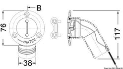 Tappo inox 30° Fuel 38 mm