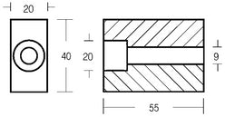 CUBO IN ALLUMINIO PER FUORIBORDO