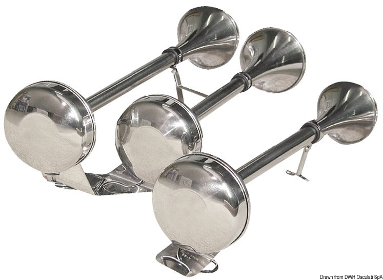 Tromba inox singola 12 V