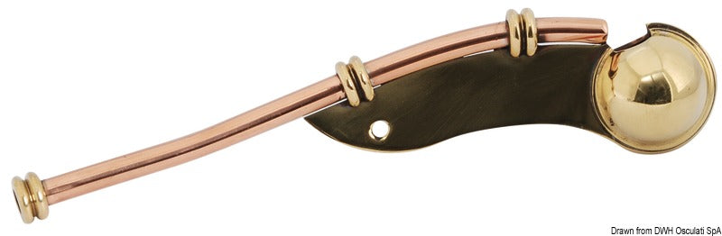 Fischietto Nostromo ottone nichelato