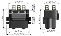 TELERUTTORE 3 TERMINALI 24V