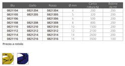 TRECCIA A.T. GIALLA Ø MM.12 MT 200