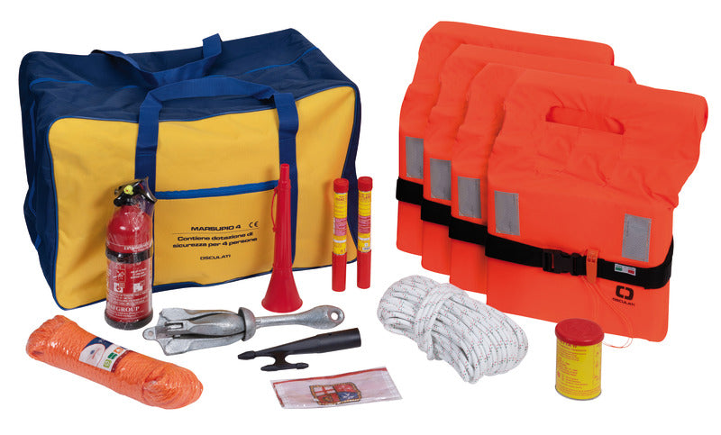 Kit marsupio 4 persone entro 3 miglia  (Articolo soggetto a eco-contributo Co.Ge.Pir)