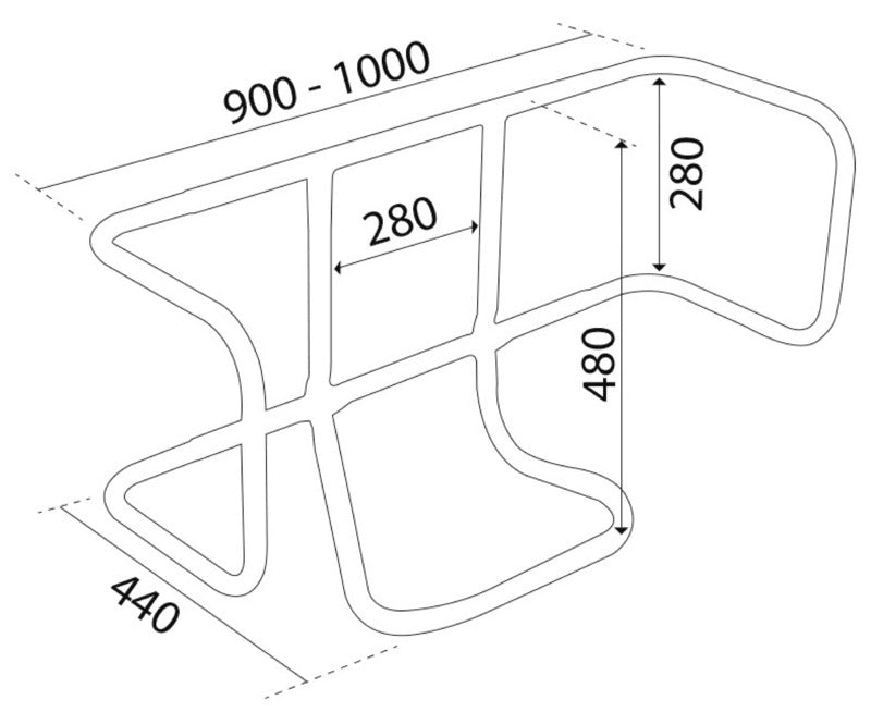 Porta-zattera per varo rapido