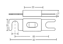 FUSIBILE ANL 200AMP