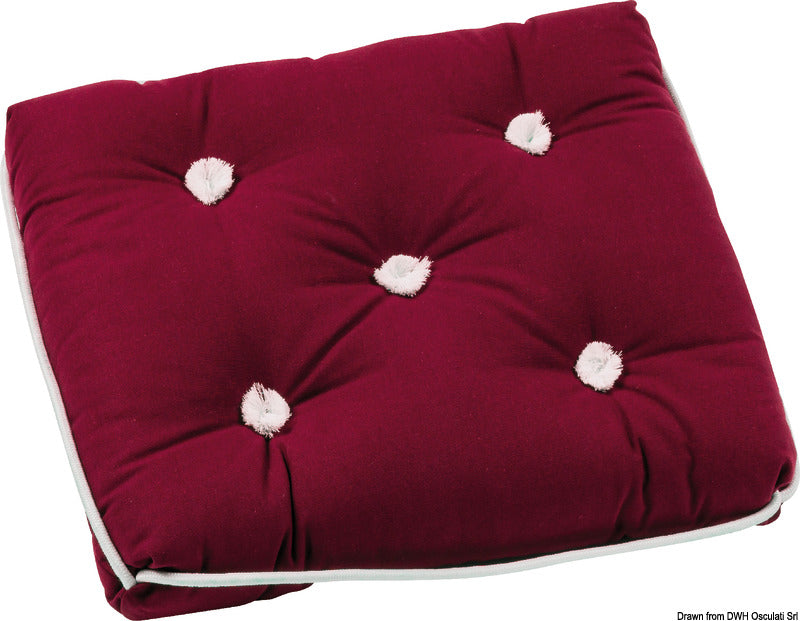 Cuscino semplice bordeaux 430 x 350 mm