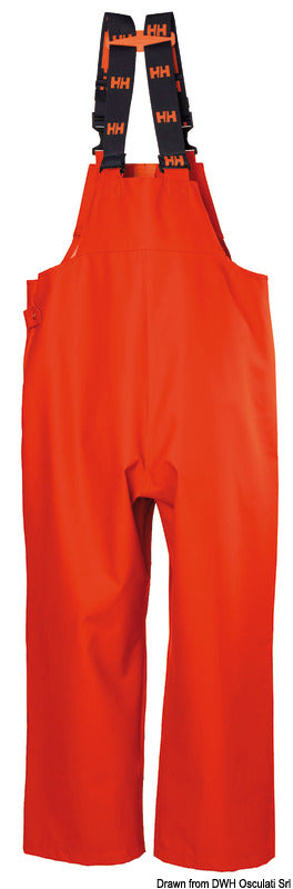 HH Storm Rain BIB arancio/nero XL